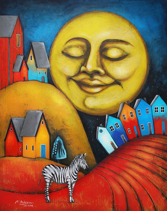 Obraz do salonu artysty Małgorzata Rukszan pod tytułem Równonoc jesienna