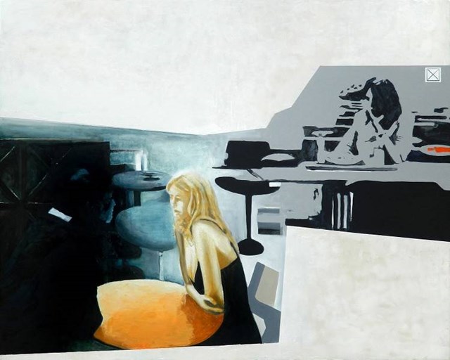 Obraz do salonu artysty Krzysztof Musiał pod tytułem Portal J