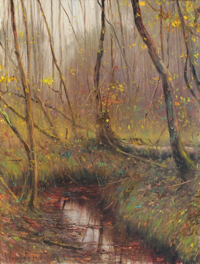 Obraz do salonu artysty Vladimir Vilenchyts pod tytułem Pejzaż jesienny 3