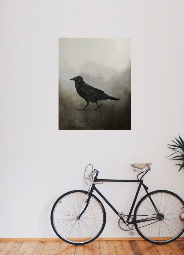 The Raven - visualisation by Klaudia Choma