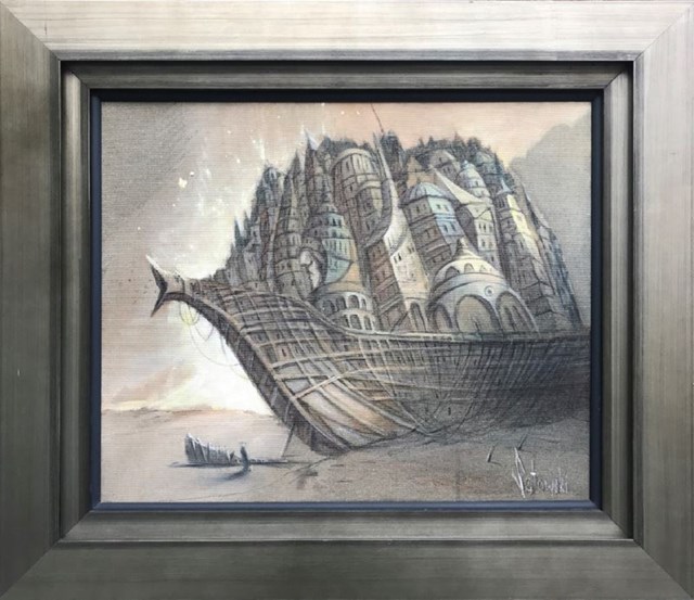 Obraz do salonu artysty Tomasz Sętowski pod tytułem Arka