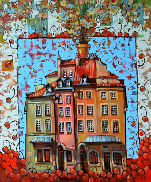 Obraz do salonu artysty Paweł Oleszkiewicz pod tytułem Poranek