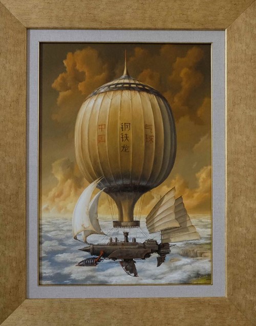 Obraz do salonu artysty Jarosław Jaśnikowski pod tytułem Chińska wyprawa ekspedycyjna