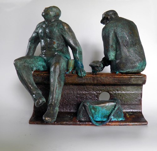 Living room sculpture by Janusz Jędrzejowski titled Transience