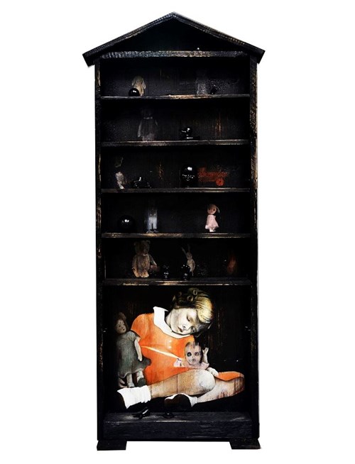 Obraz do salonu artysty Teresa Legierska pod tytułem Zabawa w chowanego
