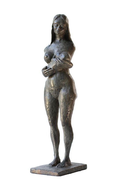 Rzeźba do salonu artysty Magdalena Karłowicz pod tytułem Matka (1 z 8)