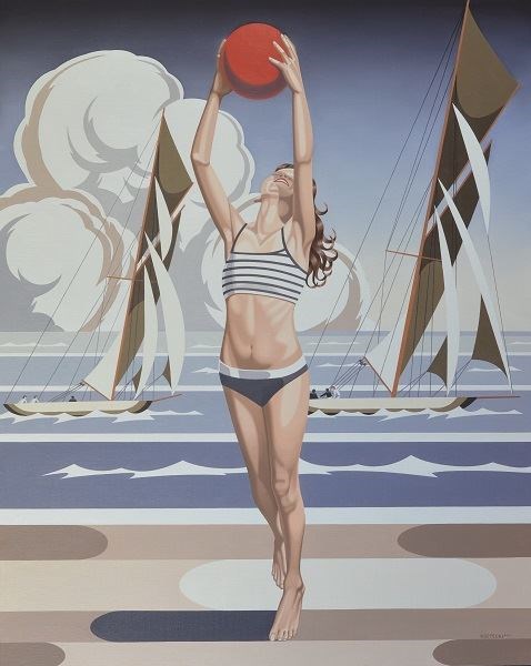 Obraz do salonu artysty Tomasz Kostecki pod tytułem Plaża