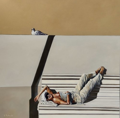 Obraz do salonu artysty Adam Piotr Rutkowski pod tytułem Maleńkie szczęścia