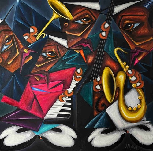 Obraz do salonu artysty Robert Jadczak pod tytułem All that jazz