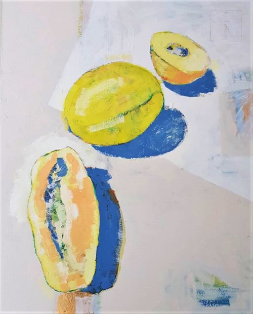 Obraz do salonu artysty Lucas Lucaprio pod tytułem Owoce