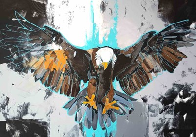  do salonu artysty Sylwia Wenska pod tytułem Haliaeetus leucocephalus (Orzeł)