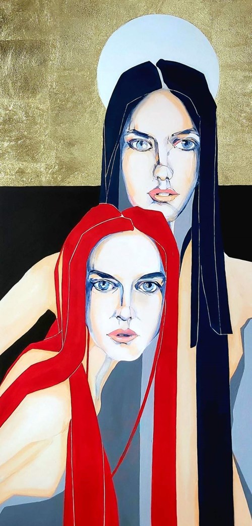 Obraz do salonu artysty Sylwia Wenska pod tytułem Madonny