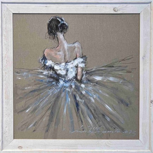 Obraz do salonu artysty Krzysztof Jarocki pod tytułem Baletnica