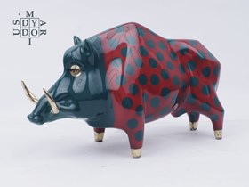 Wild boar and model Fetisch Raster