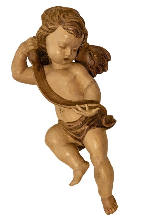 Living room sculpture by Artysta Nierozpoznany titled Putto (19th/20th century)