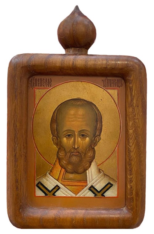 Living room painting by Artysta Nierozpoznany titled St. Nicholas