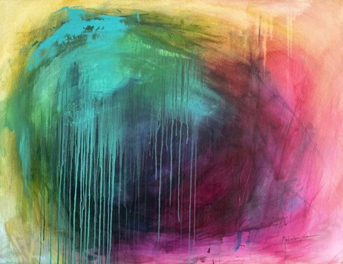 Obraz do salonu artysty Joanna Wietrzycka pod tytułem Structures of Dreams 5