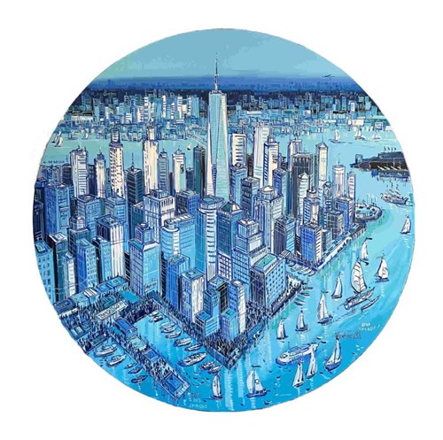 Obraz do salonu artysty Joanna Mieszko pod tytułem Manhattan