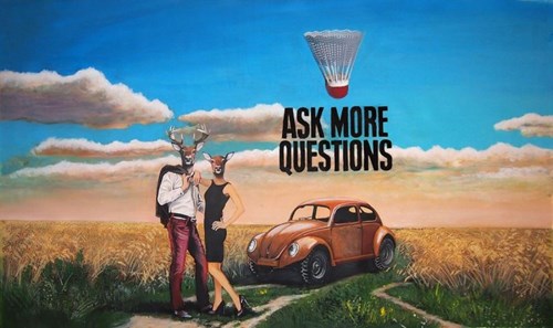 Obraz do salonu artysty Lech Bator pod tytułem Ask more