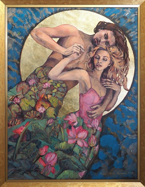 Obraz do salonu artysty Anna Maria Rusinek pod tytułem Sen Nocy Letniej