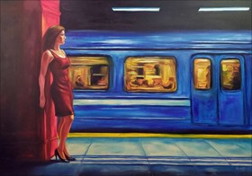 Waiting While the World Rushes By