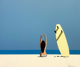 It connects with the sky