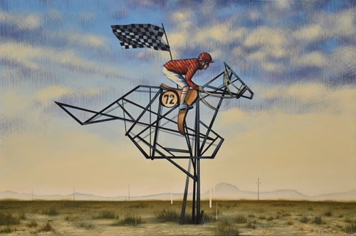 Obraz do salonu artysty Kamil Stańczak pod tytułem Nevada Derby Champion