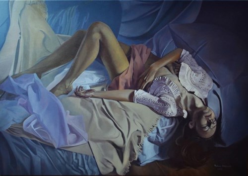 Obraz do salonu artysty Mateusz Dolatowski pod tytułem Daydreamer