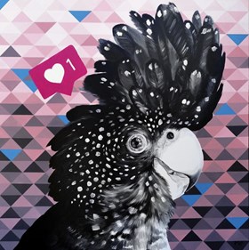 It just talks and gives likes