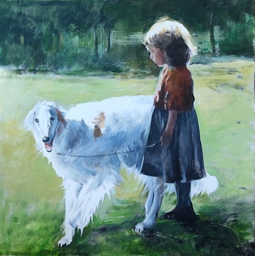 Obraz do salonu artysty Jan Dubrowin pod tytułem Na pewno zdobędziesz medal