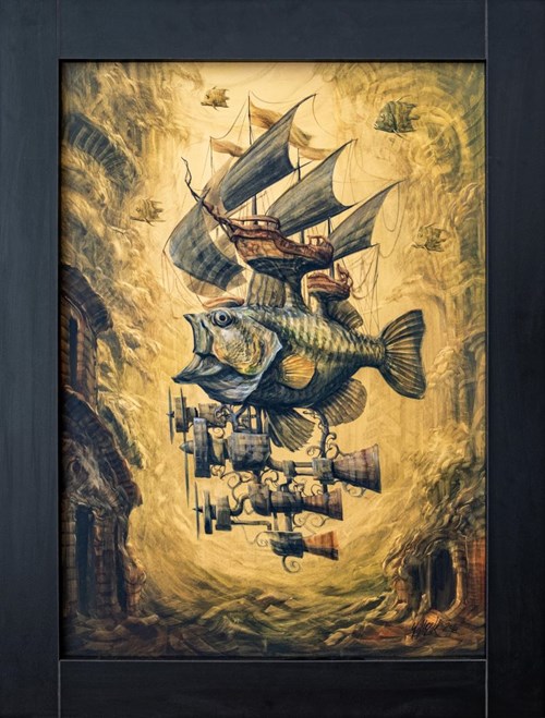 Obraz do salonu artysty Jacek Walczak pod tytułem Submarine