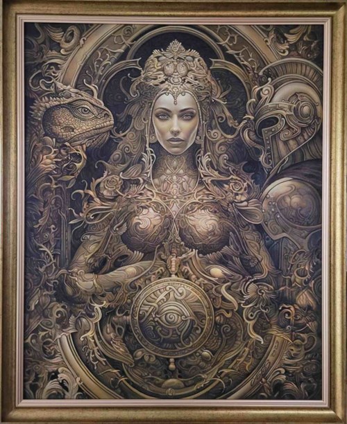 Obraz do salonu artysty Igor Volosnikov pod tytułem Varon's shield