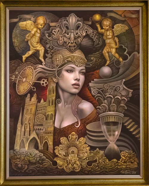 Obraz do salonu artysty Igor Volosnikov pod tytułem Demetra