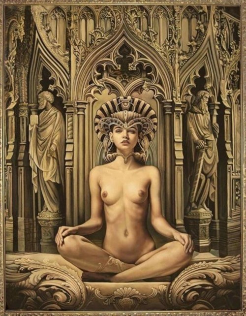 Obraz do salonu artysty Igor Volosnikov pod tytułem Goddess Anat