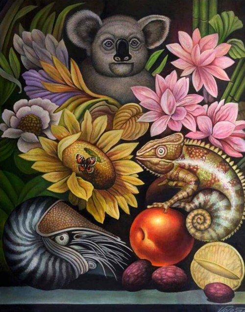 Obraz do salonu artysty Igor Volosnikov pod tytułem Amazonas II