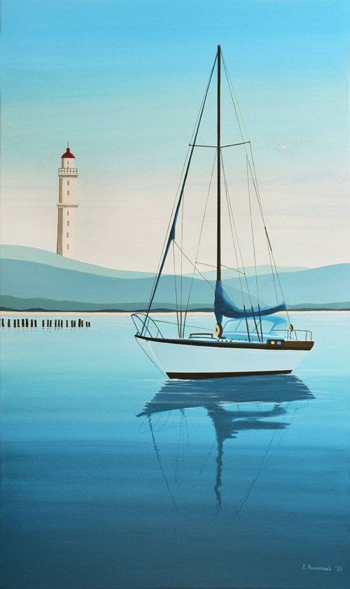 Obraz do salonu artysty Ewelina Kuzaniak pod tytułem Lighthouse