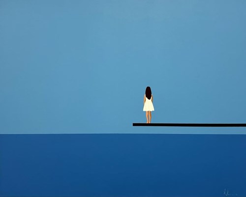 Obraz do salonu artysty Aleksandr Yasin pod tytułem Zmysły ciszy