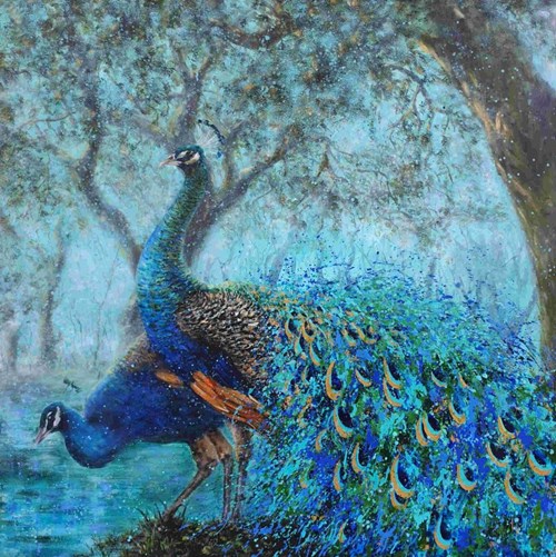 Obraz do salonu artysty Khrystyna Hladka pod tytułem Magical forest