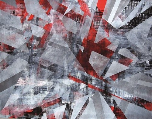 Obraz do salonu artysty Magdalena Karwowska pod tytułem Miasto XXX