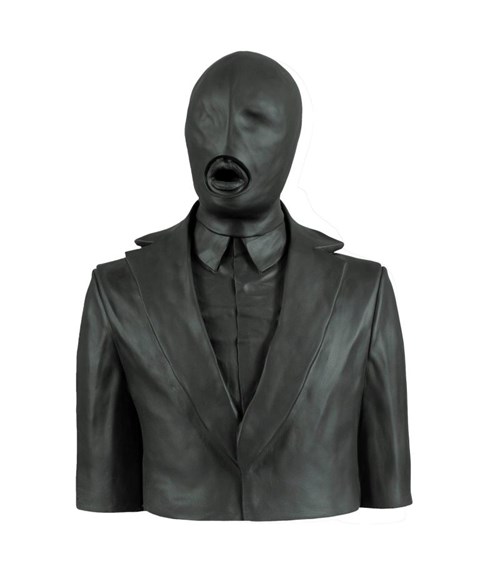 Rzeźba do salonu artysty Aleksandra Koper pod tytułem Black Mouth 