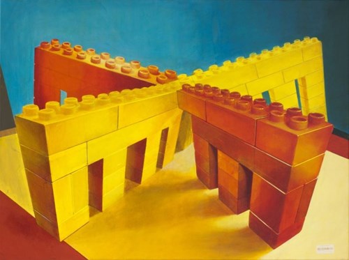 Obraz do salonu artysty Zbigniew Gorlak pod tytułem Porta di Croce