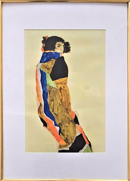 Obraz do salonu artysty Egon Schiele pod tytułem Moa (offset)