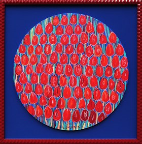 Tulips - tondo