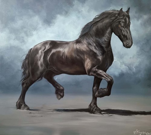 Obraz do salonu artysty Weronika Formejster pod tytułem Kary koń
