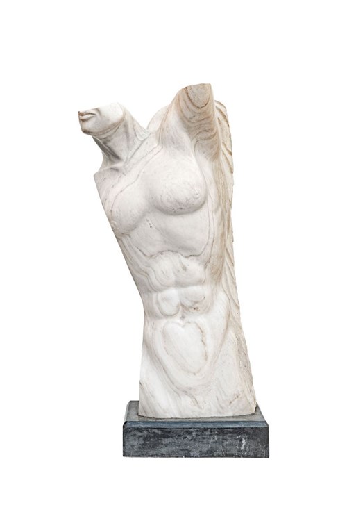 Living room sculpture by Krzysztof Pawłowski titled Satkak II