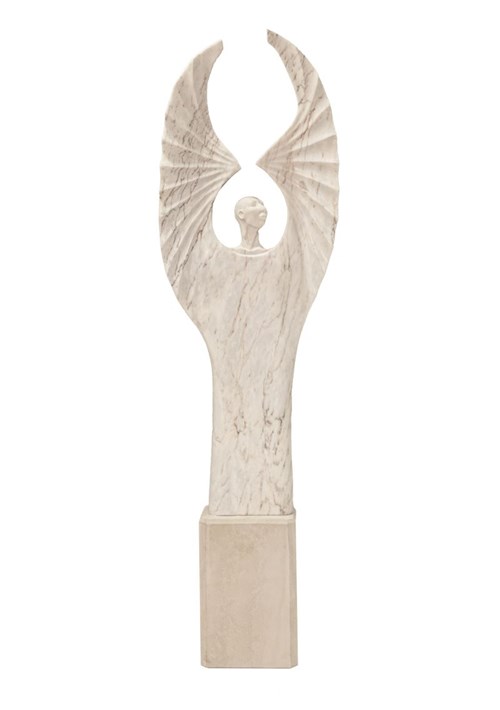 Living room sculpture by Krzysztof Pawłowski titled Phoenix