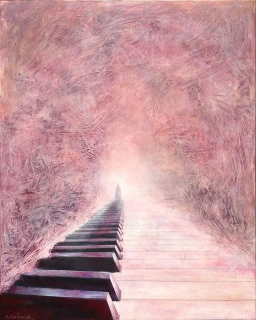 Obraz do salonu artysty Katarzyna Kałdowska pod tytułem Ulica Chopina