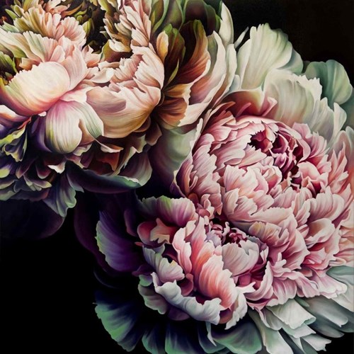 Obraz do salonu artysty Dominika Krulak pod tytułem Floral Symphony