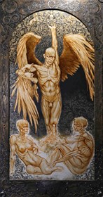  do salonu artysty Wojciech Pelc pod tytułem Samael