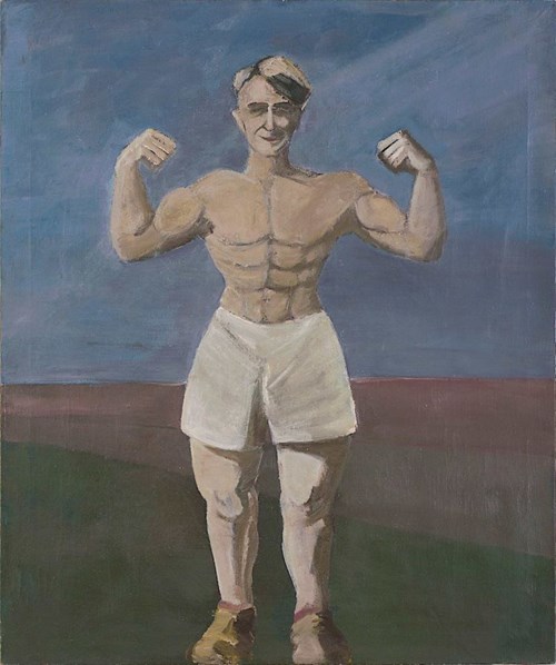 Obraz do salonu artysty Mikołaj Kasprzyk pod tytułem Młody mężczyzna